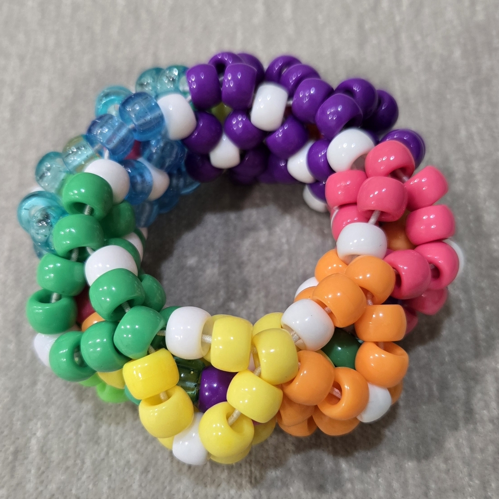 Kandi Flower Cuff bracelet